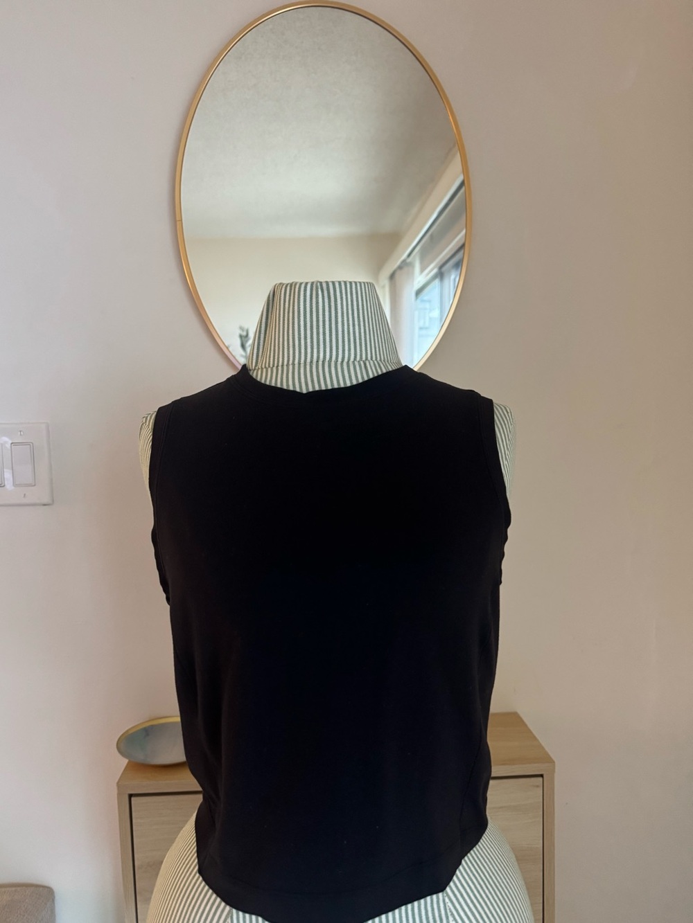 Lululemon Black Sleeveless Active Tank Top